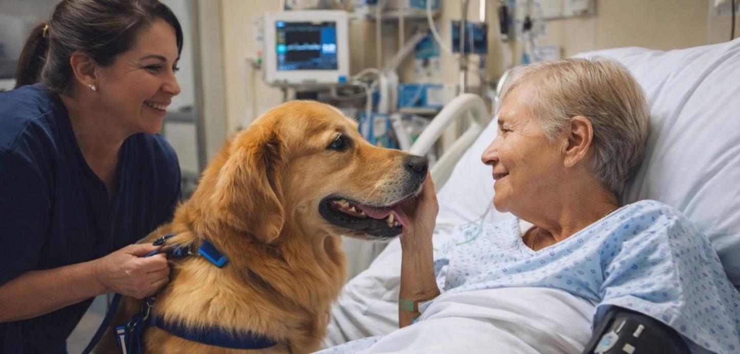 Guaíba aprova projeto que permite visita de pets a pacientes em hospitais