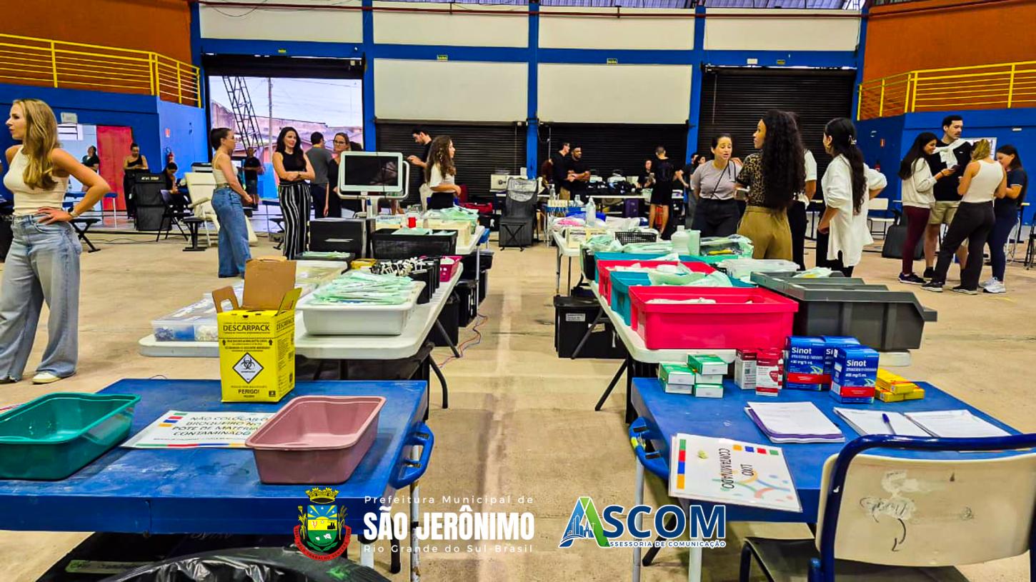 São Jerônimo realiza ação odontológica com previsão de 1.600 atendimentos gratuitos