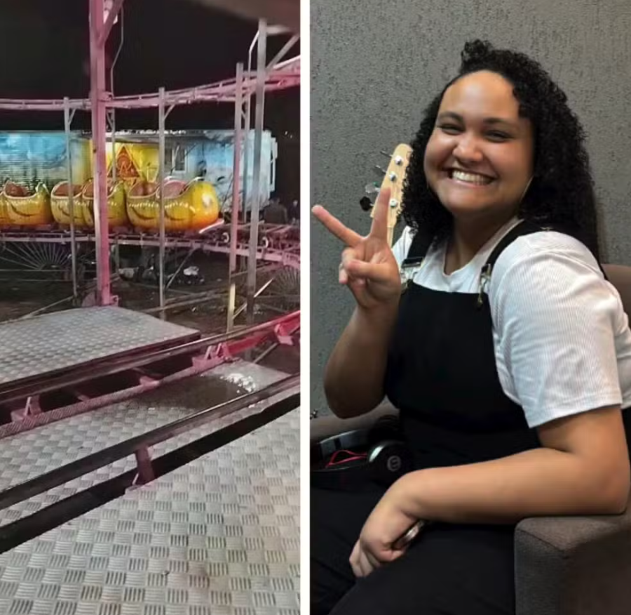 Acidente em parque termina em morte de cantora gospel e deixa três feridos em Minas Gerais
