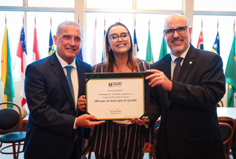 ALRS homenageia centenário de Guaíba em Grande Expediente proposto por Lorenzoni