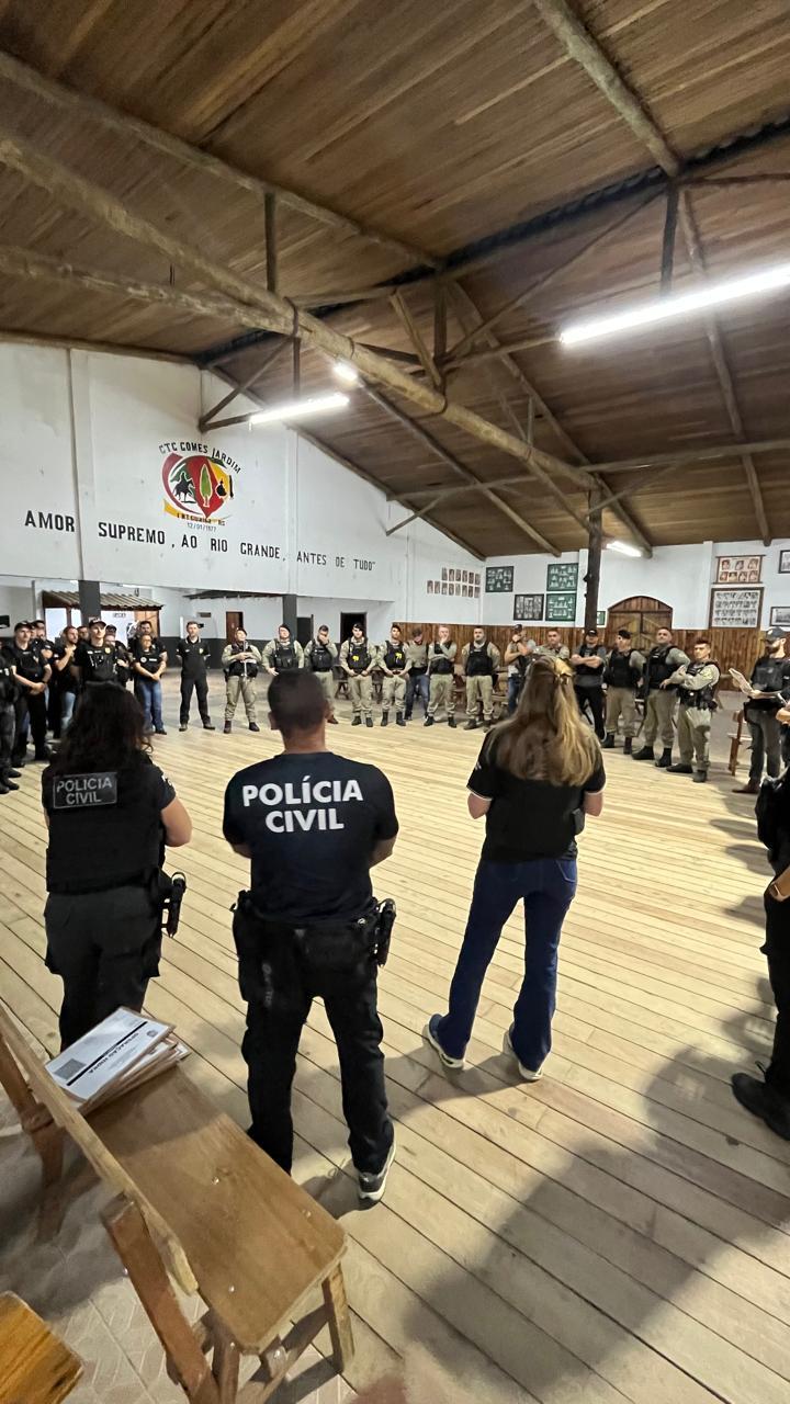 Operação Hydra cumpre 29 ordens judiciais e prende investigados por tráfico em Guaíba e região