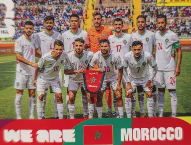 Deu ruim para a Panini: seleção de Marrocos tem só um convocado na foto oficial