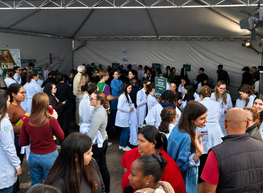 Dia U transforma campus da Ulbra Canoas em espaço de acolhimento, serviços e solidariedade