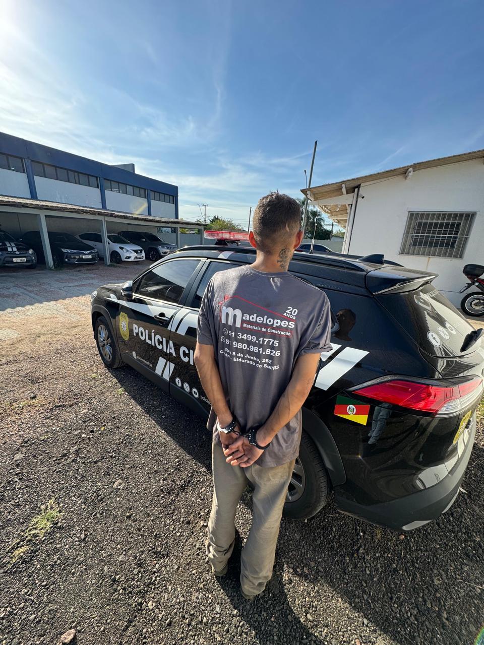 Eldorado do Sul Polícia Civil prende oitavo acusado de homicídio na Vila da Paz