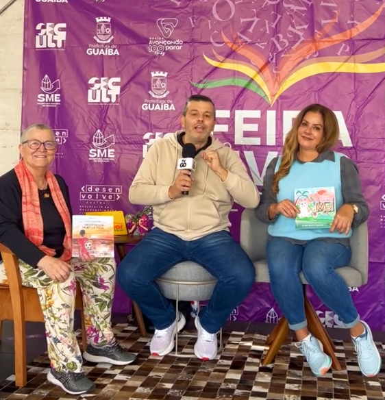 Escritoras de Guaíba apresentam lançamentos e compartilham trajetórias na 33ª Feira do Livro