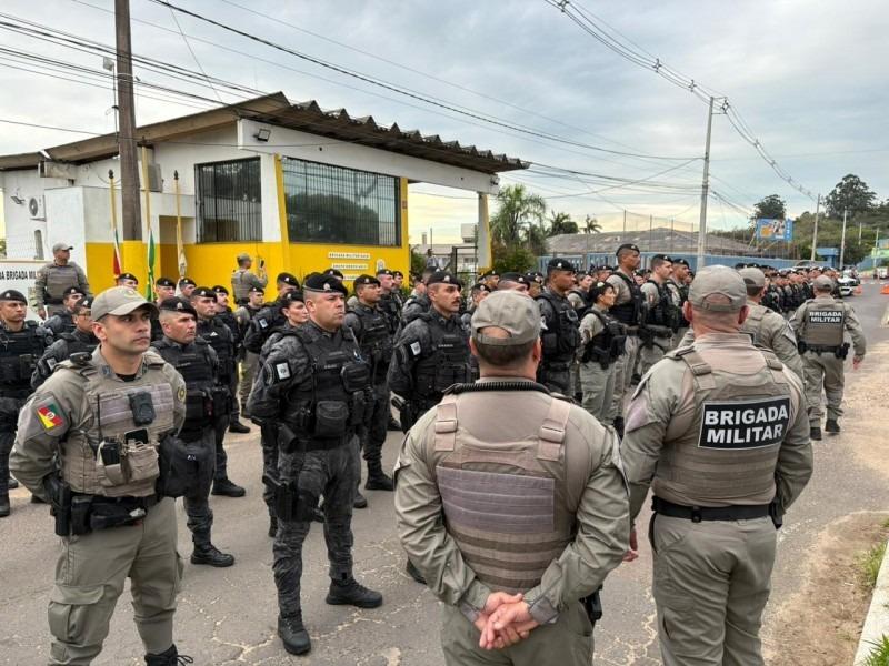 Mais de 2,2 mil pessoas são abordadas em megaoperação da Brigada Militar no RS