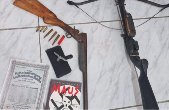 Operação da Polícia Civil apreende armas e investiga grupo que planejava ataques a escolas