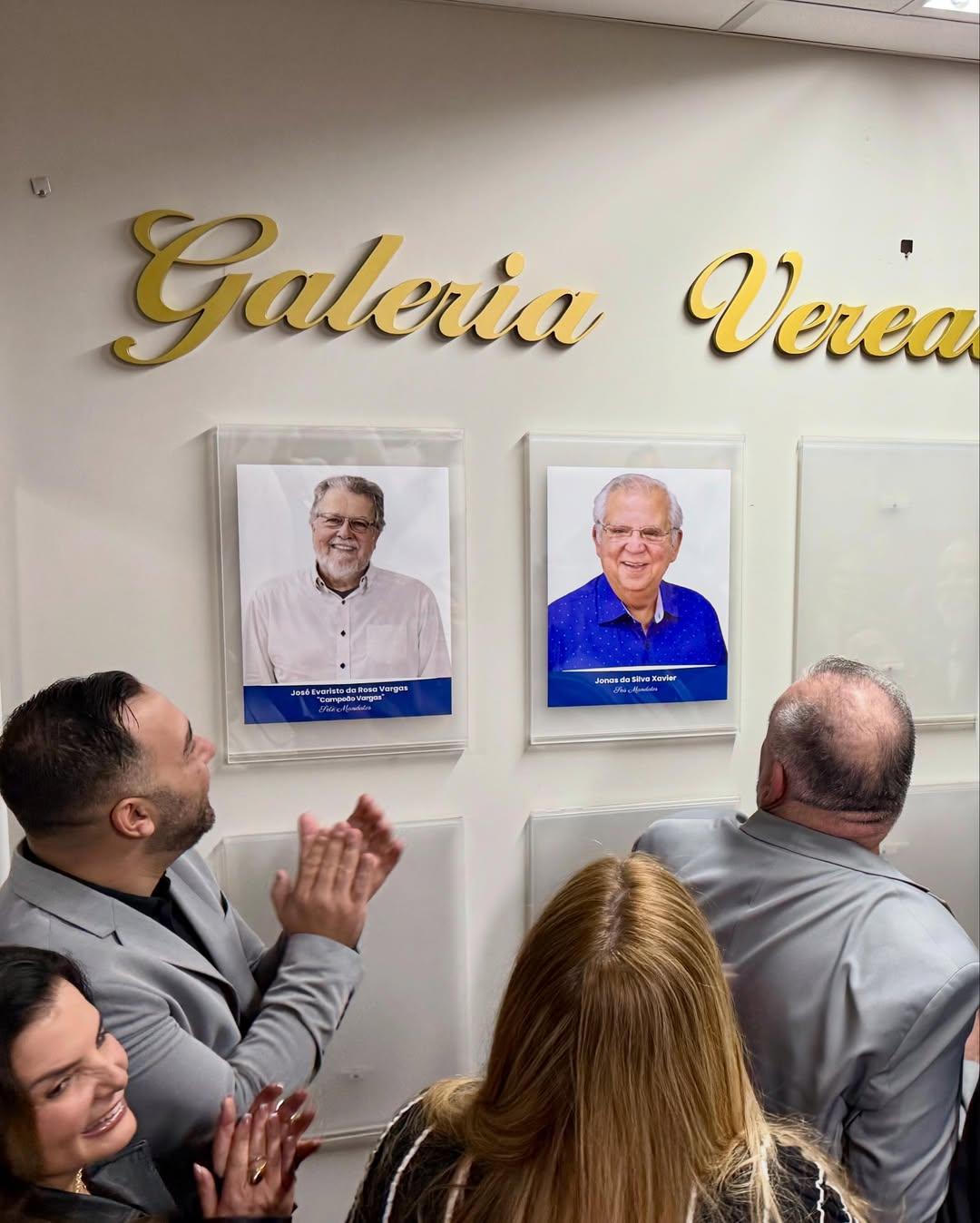 Câmara de Guaíba inaugura galeria para homenagear ex-vereadores com mais de cinco mandatos