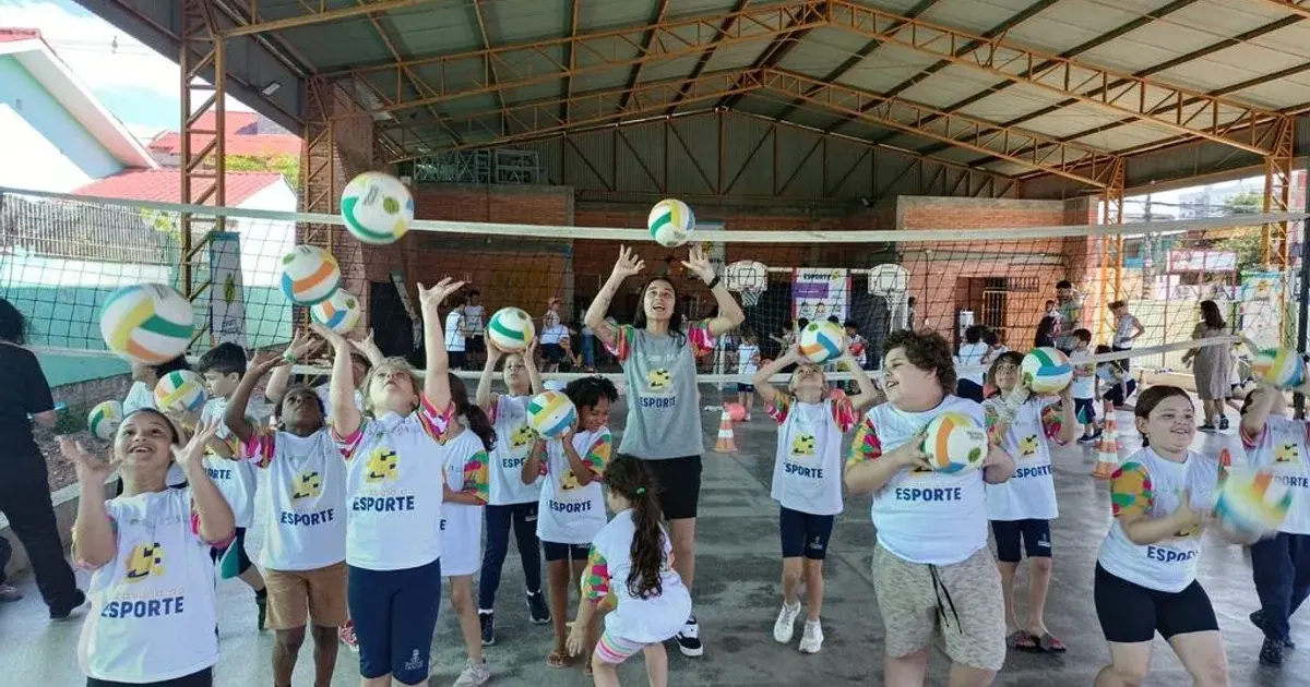 Caravana do Esporte promove atividades para mais de 1,2 mil estudantes e capacita profissionais em Guaíba e Eldorado do Sul