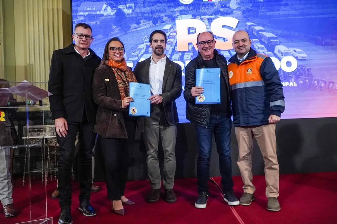 Guaíba recebe estudo técnico do Estado para subsidiar ações de prevenção a eventos climáticos extremos