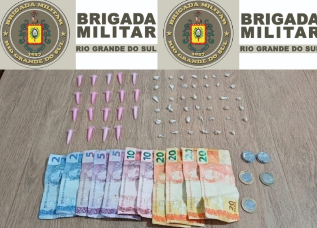 Homem é preso com cocaína e crack durante operação em Eldorado do Sul