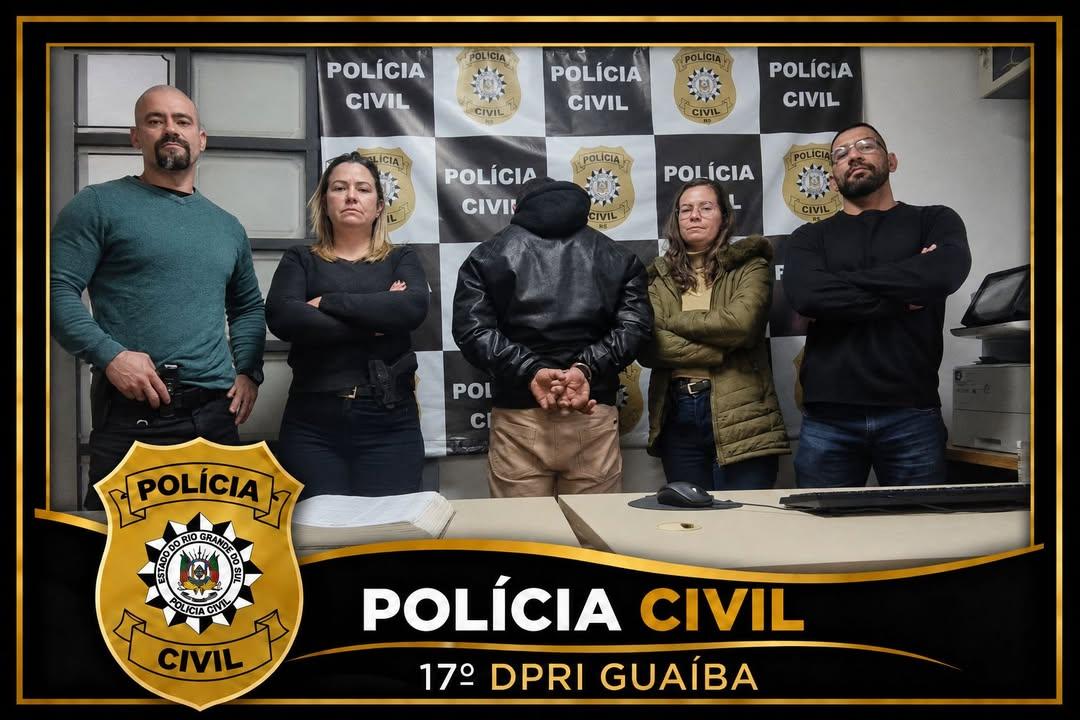 Polícia Civil prende acusado de latrocínio ocorrido em Charqueadas após mais de um mês de investigação