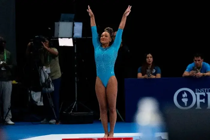 Rebeca Andrade retorna às competições com ouro no Pan-Americano e Brasil amplia quadro de medalhas