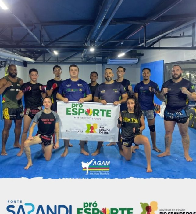 Seleção gaúcha de Muay Thai vai à Tailândia disputar maior Mundial da modalidade
