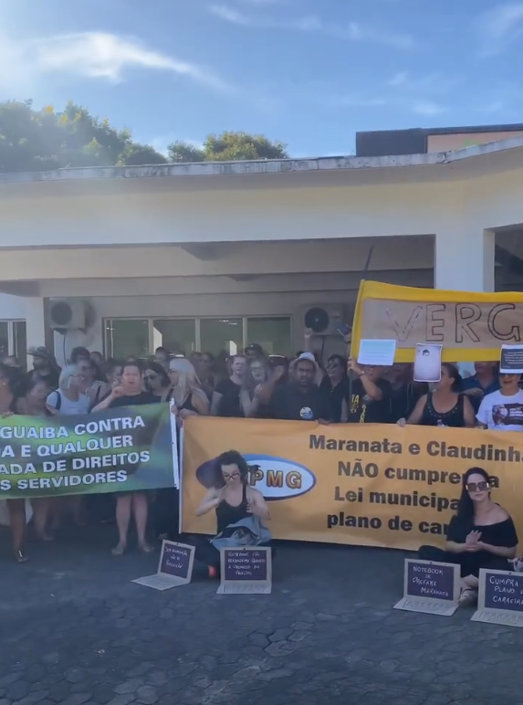Servidores municipais anunciam manifestação em frente à Prefeitura de Guaíba nesta terça-feira