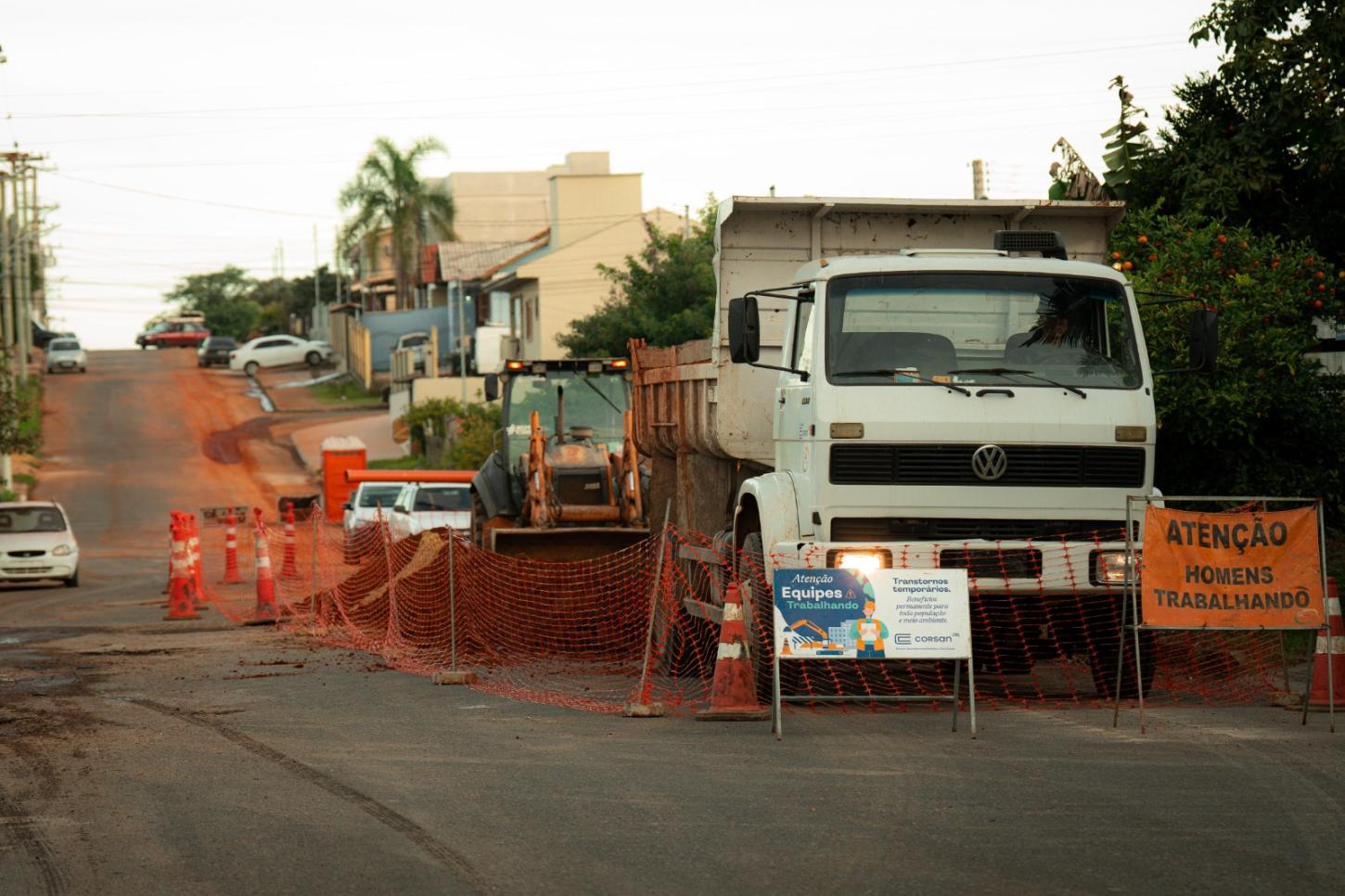 A partir de domingo, obras de ampliação do esgotamento sanitário em Guaíba seguirão por novos trechos