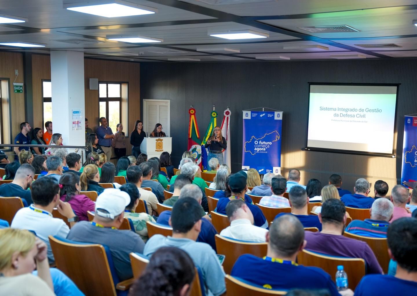 Eldorado do Sul apresenta sistema integrado para gestão da Defesa Civil em emergências