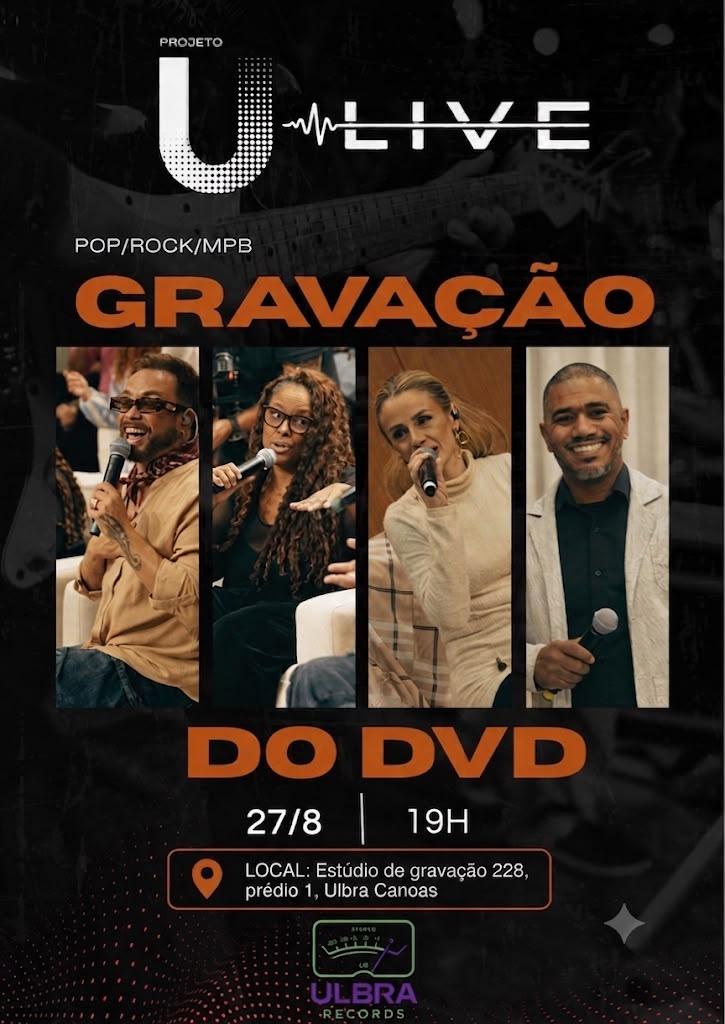 U LIVE inaugura nova fase da ULBRA RECORDS com gravação audiovisual em Canoas