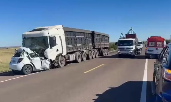 Após atacar a ex-companheira, homem de 60 anos morre em acidente na BR-293