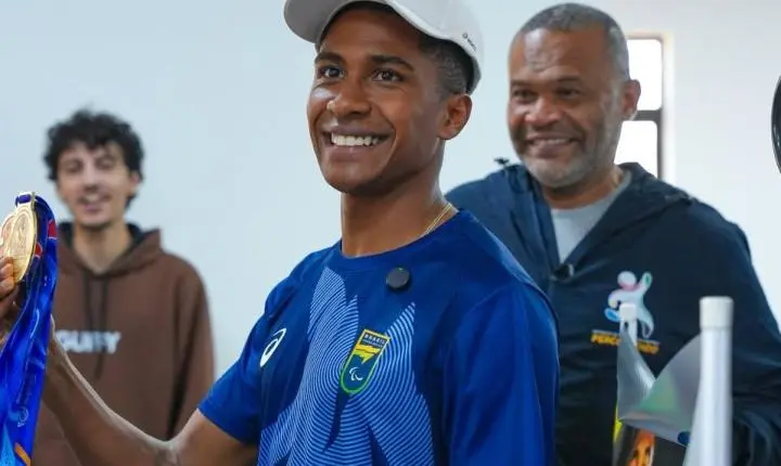 Atleta de Eldorado do Sul é homenageado após conquistar ouro nos Jogos Parassul-Americanos de 2026