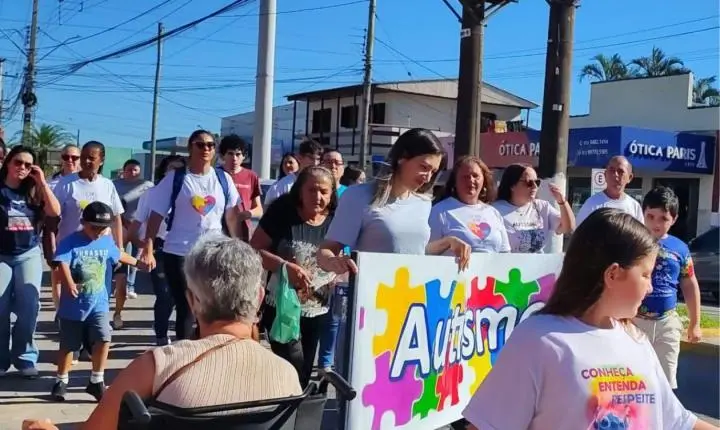 Barra do Ribeiro: Caminhada do Autismo reúne famílias e reforça inclusão