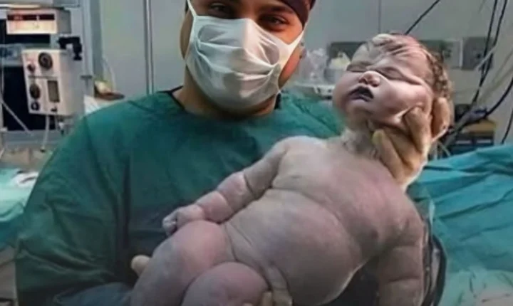 Bebê nasce com 7,9 kg e 57,7 centímetros e surpreende equipe durante parto