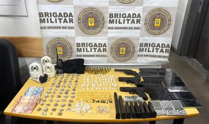 Brigada Militar prende 11 em ação contra o tráfico na Santa Rita/COHAB, em Guaíba