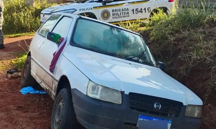 Brigada Militar recupera veículo furtado e prende suspeito em flagrante em Butiá
