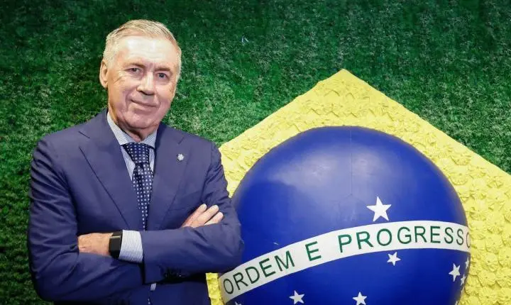 CBF estende contrato de Carlo Ancelotti até a Copa do Mundo de 2030