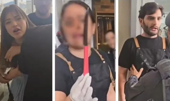 Cliente é detida após atacar cabeleireiro com faca dentro de salão em São Paulo