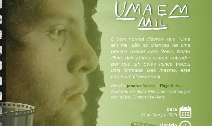 Documentário “Uma em Mil” terá exibição gratuita na Orla de Guaíba no dia 29