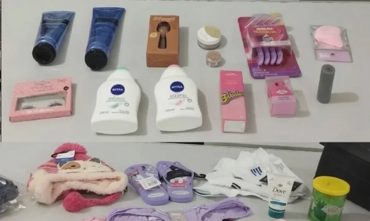 Dupla é presa por suspeita de furtos em estabelecimentos comerciais de São Jerônimo