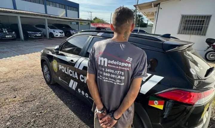 Eldorado do Sul Polícia Civil prende oitavo acusado de homicídio na Vila da Paz