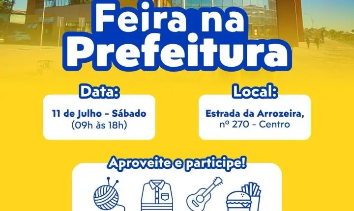 Feira voltada a empreendedores locais ocorre neste sábado em Eldorado do Sul