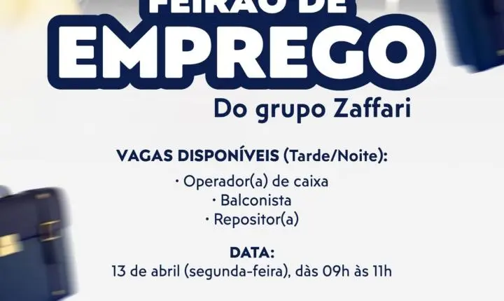 Feirão de emprego do Grupo Zaffari ocorre na segunda-feira em Eldorado do Sul