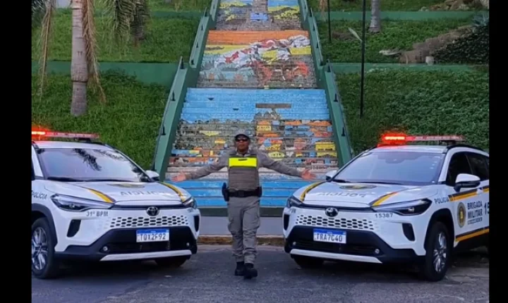 Frota da Brigada Militar em Guaíba ganha duas novas viaturas semi blindadas