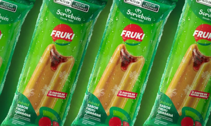 Fruki Guaraná vira picolé em parceria inédita entre empresas de Lajeado