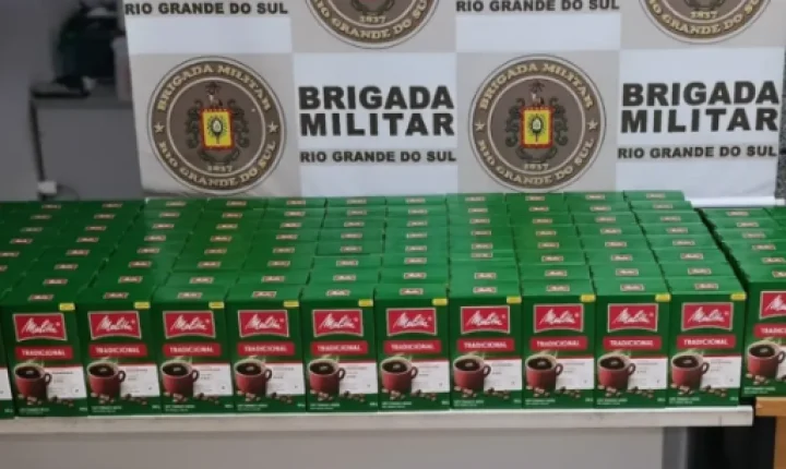 Funcionário de supermercado é pr3s0 suspeito de furtar 120 caixas de café em Montenegro