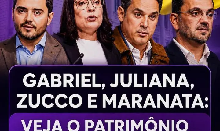Gabriel, Juliana, Zucco e Maranata: veja o patrimônio declarado pelos candidatos ao governo do RS