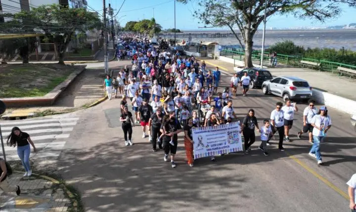 Guaíba realiza 4ª Caminhada de Conscientização do Autismo neste sábado na Praça Gastão Leão