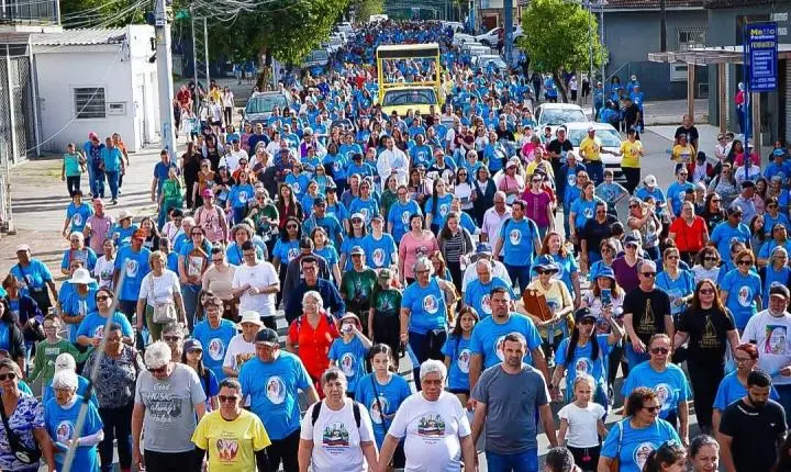 Guaíba recebe 32ª Romaria das Capelinhas de Nossa Senhora com caminhada de mais de 20 quilômetros