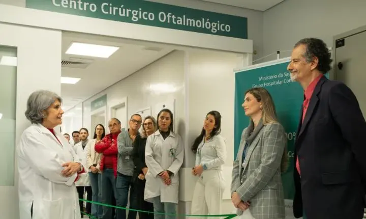 Hospital Conceição inaugura novo centro cirúrgico em Porto Alegre e ampliará em 20% as cirurgias oftalmológicas pelo SUS