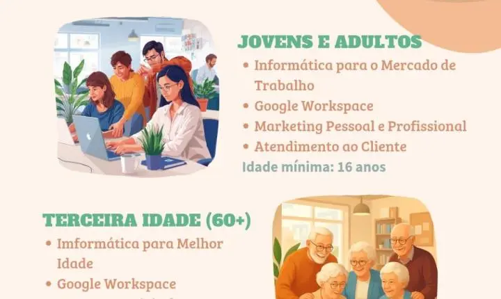 Inscrições para cursos gratuitos de qualificação profissional começam nesta quinta-feira em Guaíba