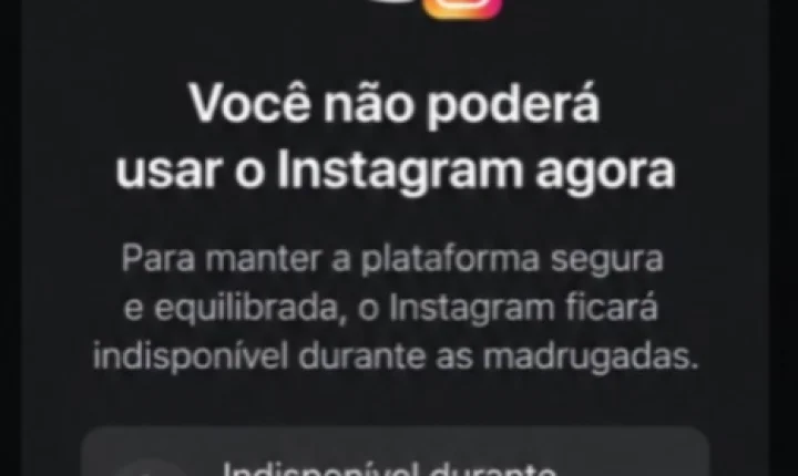 Instagram pode bloquear acesso de adolescentes durante a madrugada nos Estados Unidos