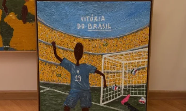 Jhenny Keller viraliza ao acertar resultados dos jogos do Brasil com pinturas