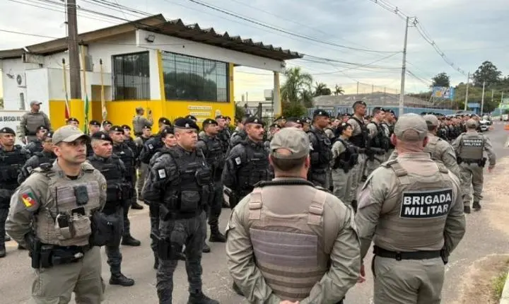 Mais de 2,2 mil pessoas são abordadas em megaoperação da Brigada Militar no RS