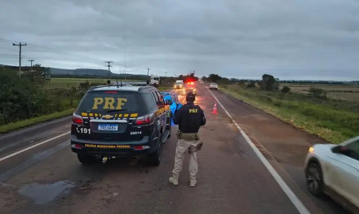 Motorista morre em colisão frontal entre carro e caminhão na BR-290, em Eldorado do Sul