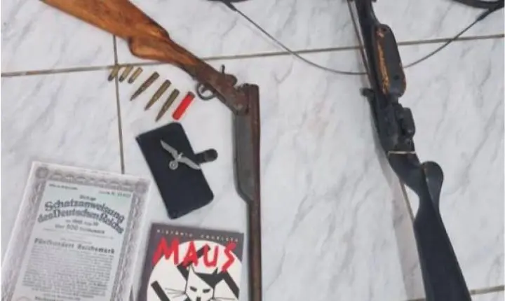 Operação da Polícia Civil apreende armas e investiga grupo que planejava ataques a escolas
