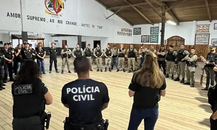 Operação Hydra cumpre 29 ordens judiciais e prende investigados por tráfico em Guaíba e região