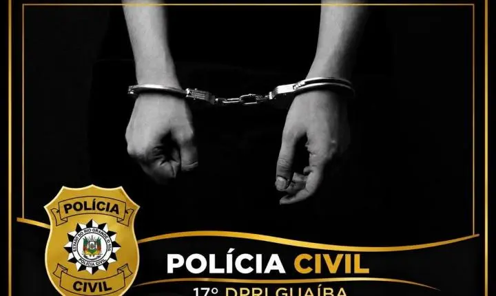 Polícia Civil cumpre mandado de prisão contra homem investigado por tráfico de dr0g4s em Eldorado do Sul